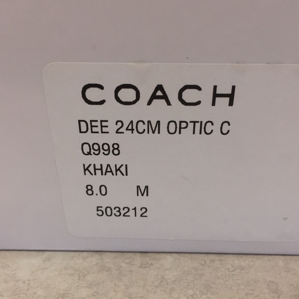 Coach shoes (Reduced!!) - Picture 2 of 2